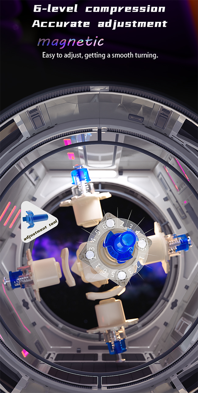 DianSheng CTO Corner Turning Octahedron Core-Magnetic Transparent